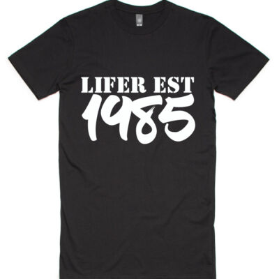 Lifer Est 1985 - Tall tee Thumbnail